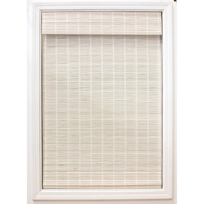 Radiance Bayshore 35-in Cordless White Roman Shade