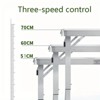 VYNXARIA Outdoor portable folding table large,White - 4 of 4