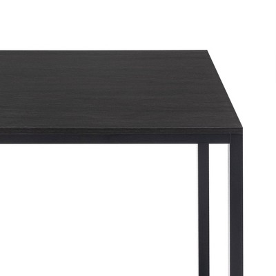 Jennifer 47'' Deep Espresso Metal Frame Desk