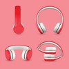 LiLGadgets Connect+ Kids Headphones for School with Microphone, Volume Limiting for Safe Listening, Red - 2 of 4