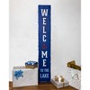 Pavilion Gift Company - Welcome to the Lake - 48" Wooden Sign - Wall Sign Panels - 4 of 4