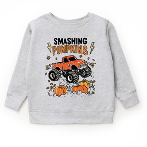 Smashing Pumpkins Monster Truck - Toddler Graphic Sweatshirt and Youth Graphic Sweatshirt - 1 of 2