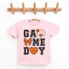 The Juniper Shop Basketball Game Day Coquette Youth Short Sleeve Tee - 2 of 4