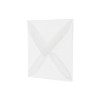 JAM Paper 3.125 x 3.125 Square Translucent Vellum Invitation Envelopes Clear 2851291 - 2 of 4