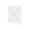 JAM Paper 3.125 x 3.125 Square Translucent Vellum Invitation Envelopes Clear 2851291 - image 2 of 4