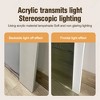 APRILSOUL 65*21in Led mirror full length,Frameless full-length mirror,Wall Mounted Mirror with three-color changing Light - 4 of 4