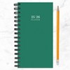 TF Publishing July 2025 - June 2026 Grass Green Small Weekly Monthly Planner - 4 of 4