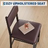 coucheta Dining Table Set for 4,Kitchen Table with 2 Padded Chairs and 1 Bench,Kitchen Dining Set for Small Space,Easy Assembly,for Apartment,Dining - 3 of 4