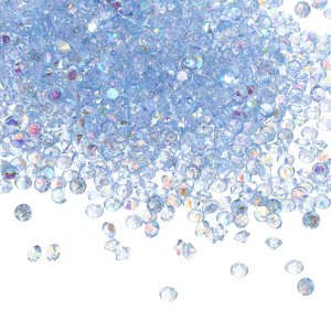 Unique Bargains Acrylic Decorative Reusable High Transparency Vase Fillers 0.12" x 0.08" 14000 Pcs - 1 of 4