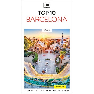 DK Top 10 Barcelona - (Pocket Travel Guide) by  Dk Travel (Paperback)