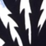 landscape drawing blue