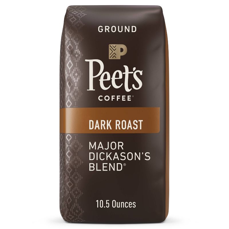 Peet's Major Dickason Dark Roast Ground Coffee, 1 of 6