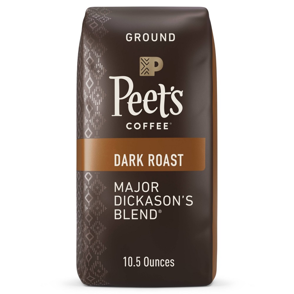 Peet's Major Dickason's Blend Dark Roast Ground Coffee - 10.5oz 6packs