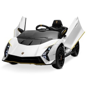 Kidzone 12v Licensed Lamborghini Autentica Kids Ride On Car - 1 of 4