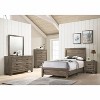 Sapphtopaz Bed Frame with Headboard Wood Platform Bed Frames for Apartment, Bedroom - 2 of 4
