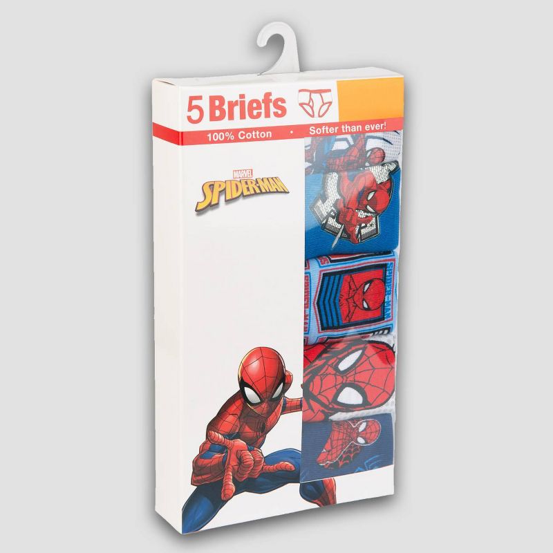 Boys' Marvel Spider-Man 5pk Underwear, 5 of 6
