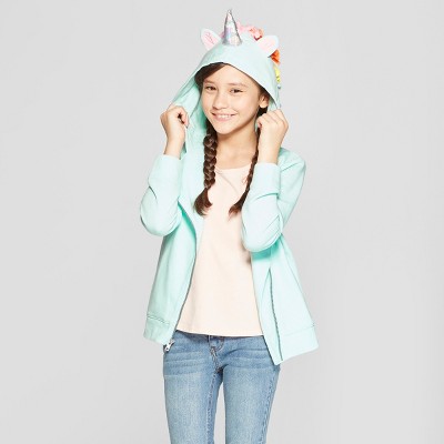 cat & jack unicorn hoodie