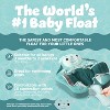 Mambobaby Sunny Navigator Baby Pool Float with Canopy Novelty Float - Tri Dino Green - 2 of 4