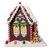 Kurt Adler 9.5-Inch Battery-Operated LED Gingerbread Cookie House - 2 of 4