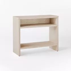 Fountain Valley Pandan Wrapped Console Table White - Threshold™ designed with Studio McGee