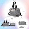 Dikaslon Diaper Bag Tote with Pacifier Case and Changing Pad Baby Bag for Boys and Girls - 2 of 4