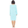 Casual Nights Women's Printed Long Sleeve Nightgown - 3 of 3