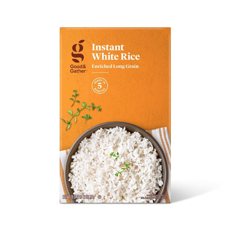 Instant Enriched Long Grain White Rice - Good & Gather™, 1 of 5