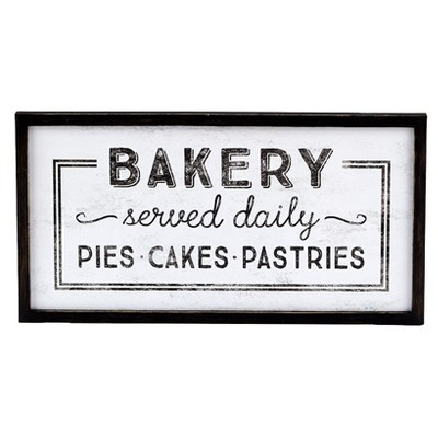 The Lakeside Collection Buffalo Check Bakery - Bakery Sign