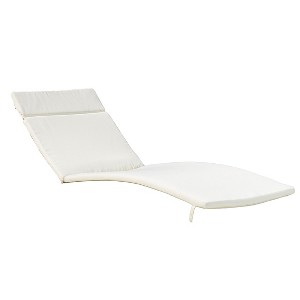 Salem Set of 2 Chaise Lounge Cushions - Beige - Christopher Knight Home, Size: Small/1: 25.59X27.55X80.31