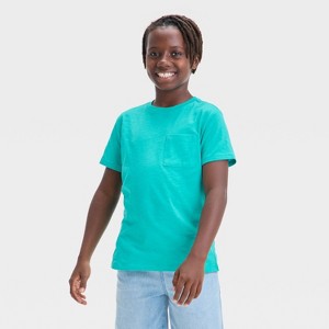 Boys' Short Sleeve Pocket T-Shirt - Cat & Jack™ - 1 of 3