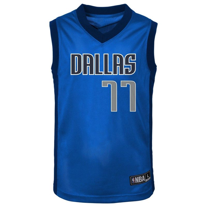 NBA Dallas Mavericks Toddler Doncic Jersey, 2 of 4