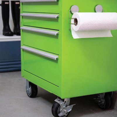 Stainless Steel Magnetic Paper Towel Holder with Strong Magnets