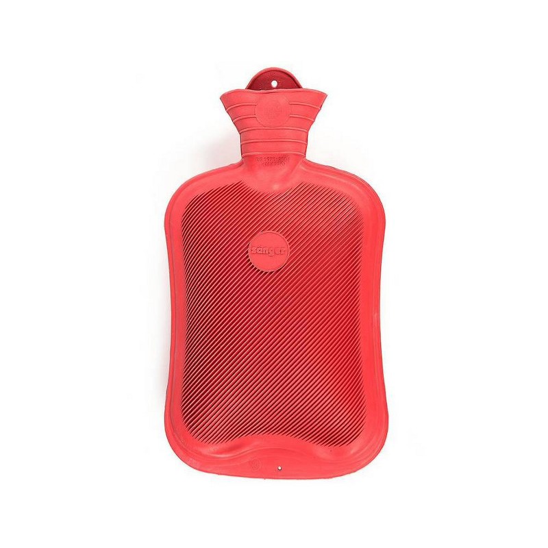 Sanger Classic Rubber Hot Water Bottle, 2L