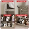 TackView 3-Tier Wooden Toy Storage Organizer & Bookshelf,5-Section Book Rack Daycare Furniture,for Nursery,Bedroom,School - 2 of 4