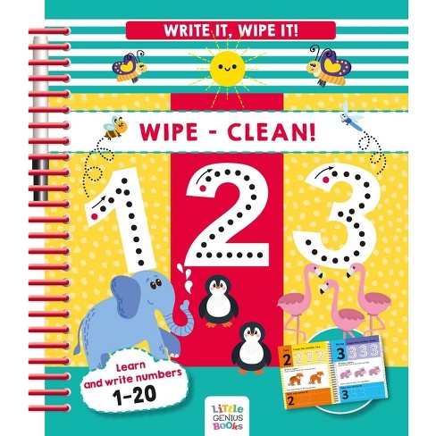 Write And Wipe Abc 123 ( Scholastic Early Learners) (mixed Media Product)  By Scholastic Inc. : Target