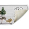 Stupell Industries Winter In Aspen Merry & Bright Printed Plush Bath Mat And Bath Rug, Design By Danielle Murray, 18"X30" - 2 of 4