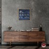Notoriart Grind Sneakers Navy Wall Art Framed - 2 of 4
