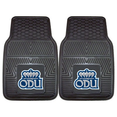 NCAA Old Dominion Monarchs Vinyl Car Mat Set - 2pc