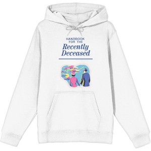 Beetlejuice Handbook For The Recently Deceased Adult Long Sleeve Hoodie - 1 of 2