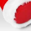 14"x13" Christmas Santa Hat Pillow - Wondershop™ - 4 of 4