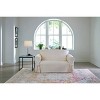 Duck Loveseat Slipcover Natural - Sure Fit: Cotton Stretch Fit, Machine Washable, Indoor Use - 4 of 4