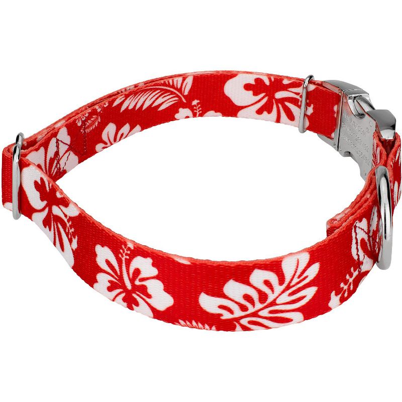 Country Brook Petz Premium Red Hawaiian Dog Collar, 5 of 7