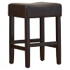 CAVINAS Dining Chairs Kitchen Chairs Backless Saddle Seat Bar Stool Counter Stools for Kitchen, Bedroom - 2 of 4