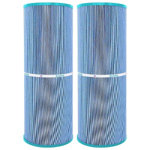 Hurricane 2 Pack HF5374-01M Elite Aseptic Spa Filter Cartridge for PLBS75 Unicel C-5374, Filbur FC-2971, Rainbow, Waterway, Leisure Bay, S2/G2 Spa 75 - 1 of 4
