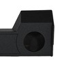 Q Power Dual 10" Subwoofer Enclosure, 2019+ Dodge Crew, Audio Box, Black - 4 of 4