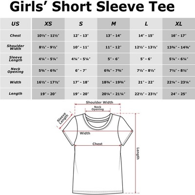 Scooby-Doo Girl's Scooby Doo Moon Silhouette Chase T-Shirt - Black - X Small — фото 2
