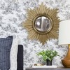 Sunburst Euphoria Decorative Wall Mirror Dark Silver - Howard Elliott - 4 of 4