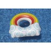 Swimline Inflatable Rainbow Swim Ring for Kids, 37" x 36", Durable Vinyl, 1 Count - 2 of 2