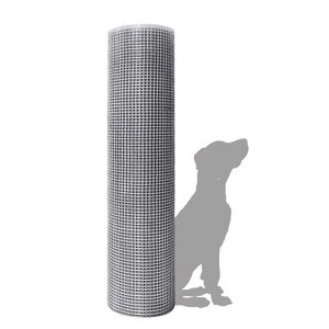 Chicken Fence Wire Mesh Roll - 1m x 25m 0.9mm Wire Metal Mesh Roll Hardware Cloth, for Garden and Animal Enclosure Chicken Coop Flower Beds - 1 of 4