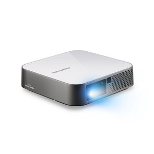 Manufacturer Refurbished - ViewSonic M2e 1080p Portable Projector, Stream Netflix with Dongle (CR) - 1 of 4